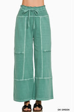 Load image into Gallery viewer, Exposed-seam Flare Hem Pants With Pockets