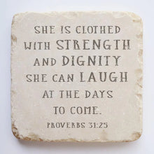 Load image into Gallery viewer, Scripture Stone Trivet