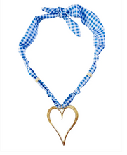 Load image into Gallery viewer, Large Open Heart Necklace