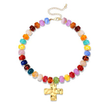Load image into Gallery viewer, Chunky Cross Necklace