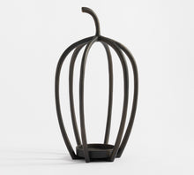 Load image into Gallery viewer, Fallon Pumpkin Bronze Candle Holders