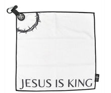 Load image into Gallery viewer, Jesus is King Magnetic Towel