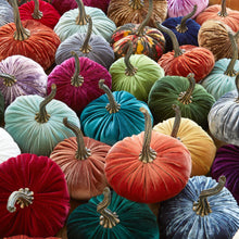 Load image into Gallery viewer, Small Velvet Pumpkins