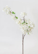 Load image into Gallery viewer, Faux Cherry Blossom in Cream White - 44"