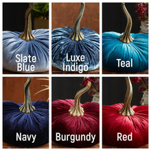 Load image into Gallery viewer, Large Velvet Pumpkins