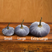 Load image into Gallery viewer, Large Velvet Pumpkins