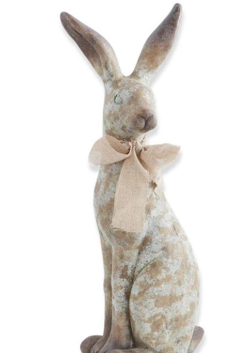 24 Inch Tan Rabbit Standing w/Head Right