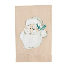 Load image into Gallery viewer, White Christmas Painted Towel
