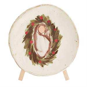 BABY JESUS PLATE& STAND