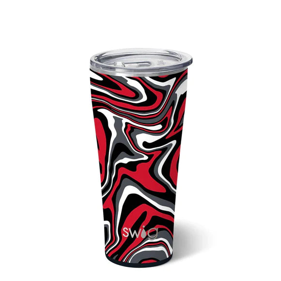 Fanzone Black + Red Tumbler (32oz)