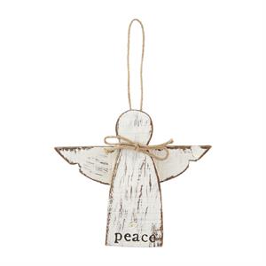 Wood Angel Ornament