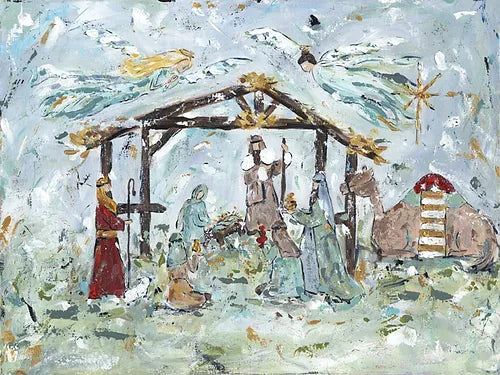 The Nativity Canvas 36X24