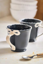 Load image into Gallery viewer, Benedita Bow Stoneware Mug
