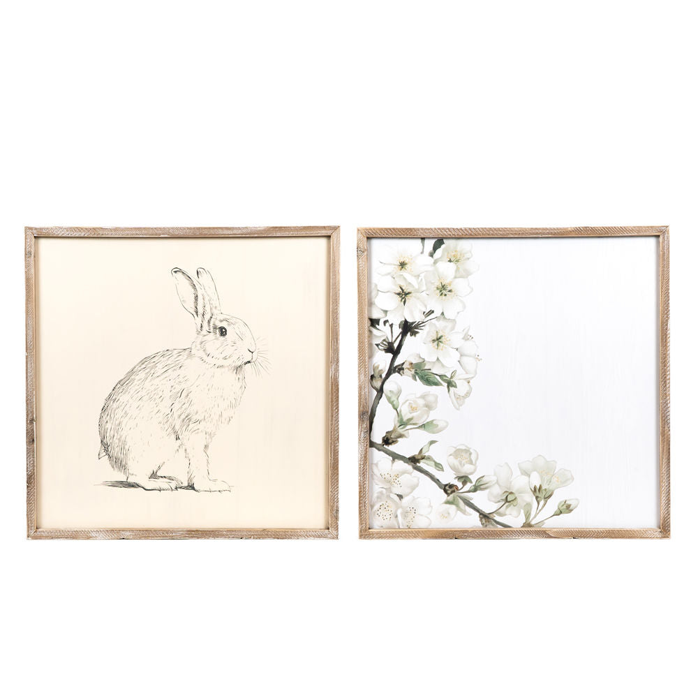 Rabbit/Flowers