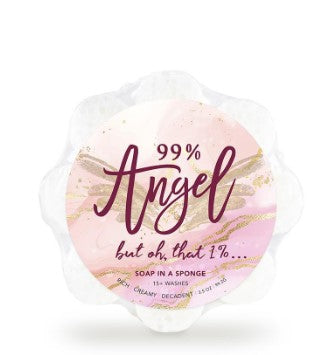 99% Angel Soap in a Sponge