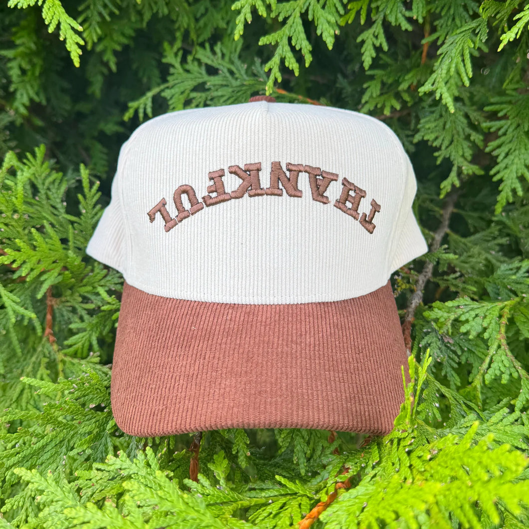 Upside Down Thankful Hat