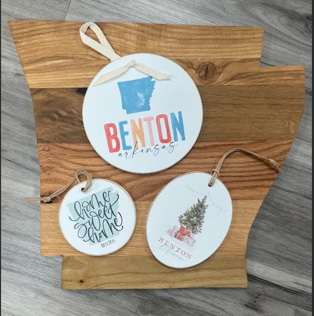 Benton Arkansas Ornaments