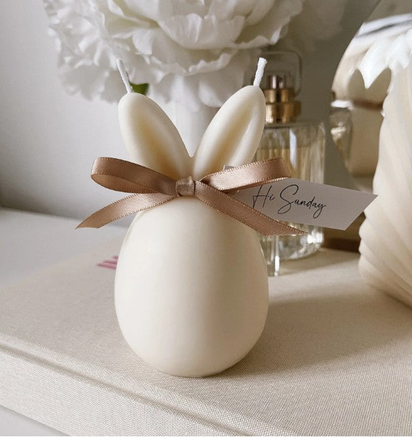 Bunny BB Easter Candle