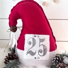 Load image into Gallery viewer, Primitive Red Santa Hat Decor
