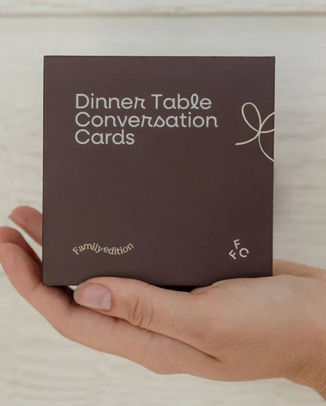 Dinner Table Conversation Cards: Family Edition