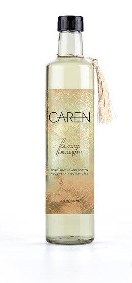 Fancy Bubble Bath 18oz glass bottle