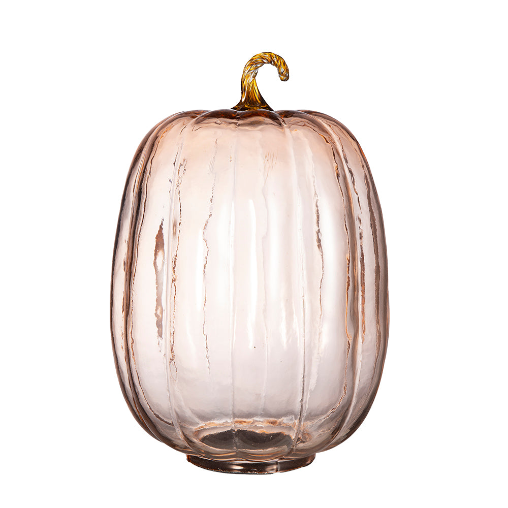 Orange Glass Pumpkin