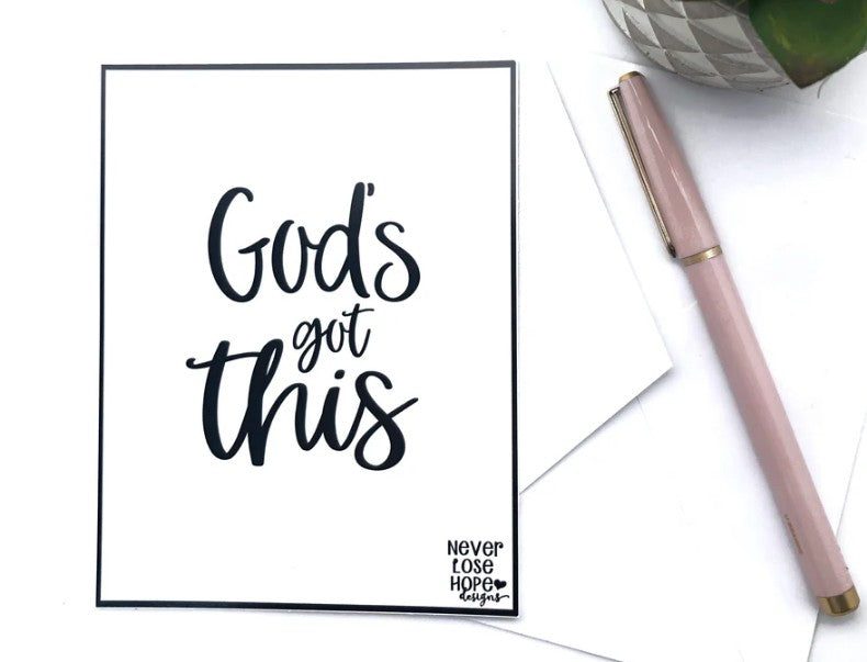 God's Got This Notecard