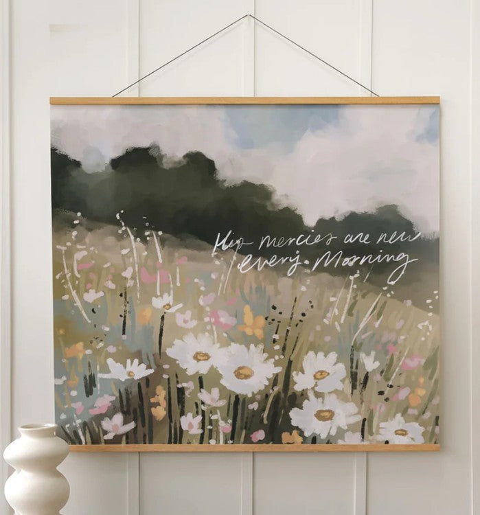His Mercies are New-Large poster