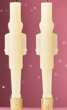Load image into Gallery viewer, Nutcracker Taper Candles, Set of 2
