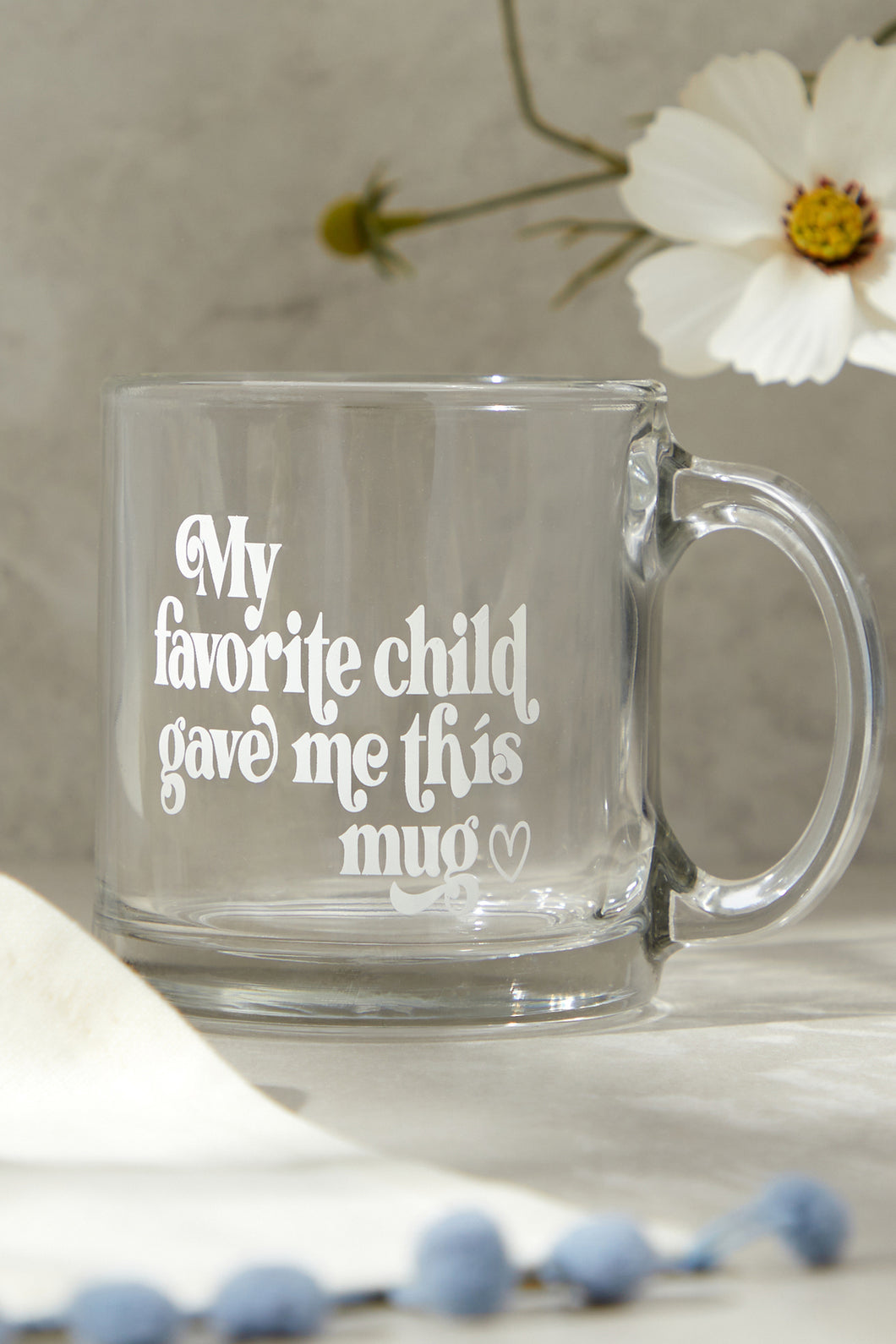 My Favorite Child Glass Mug