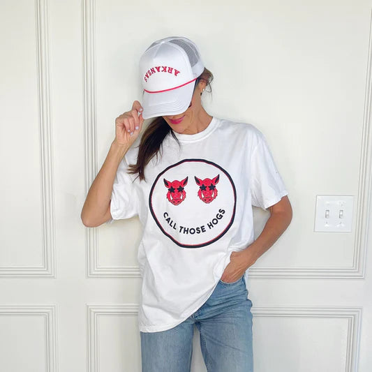 Pig Smiley Comfort Color Tee