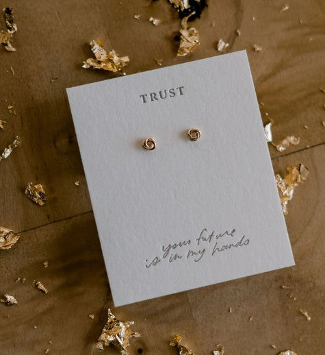 Trust Earring Studs