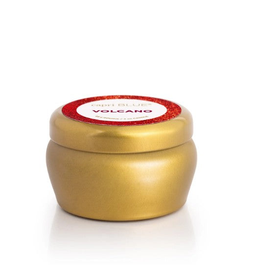 Volcano Glam Mini Tin Candle, 3oz