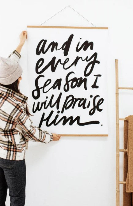 And in every season, large poster