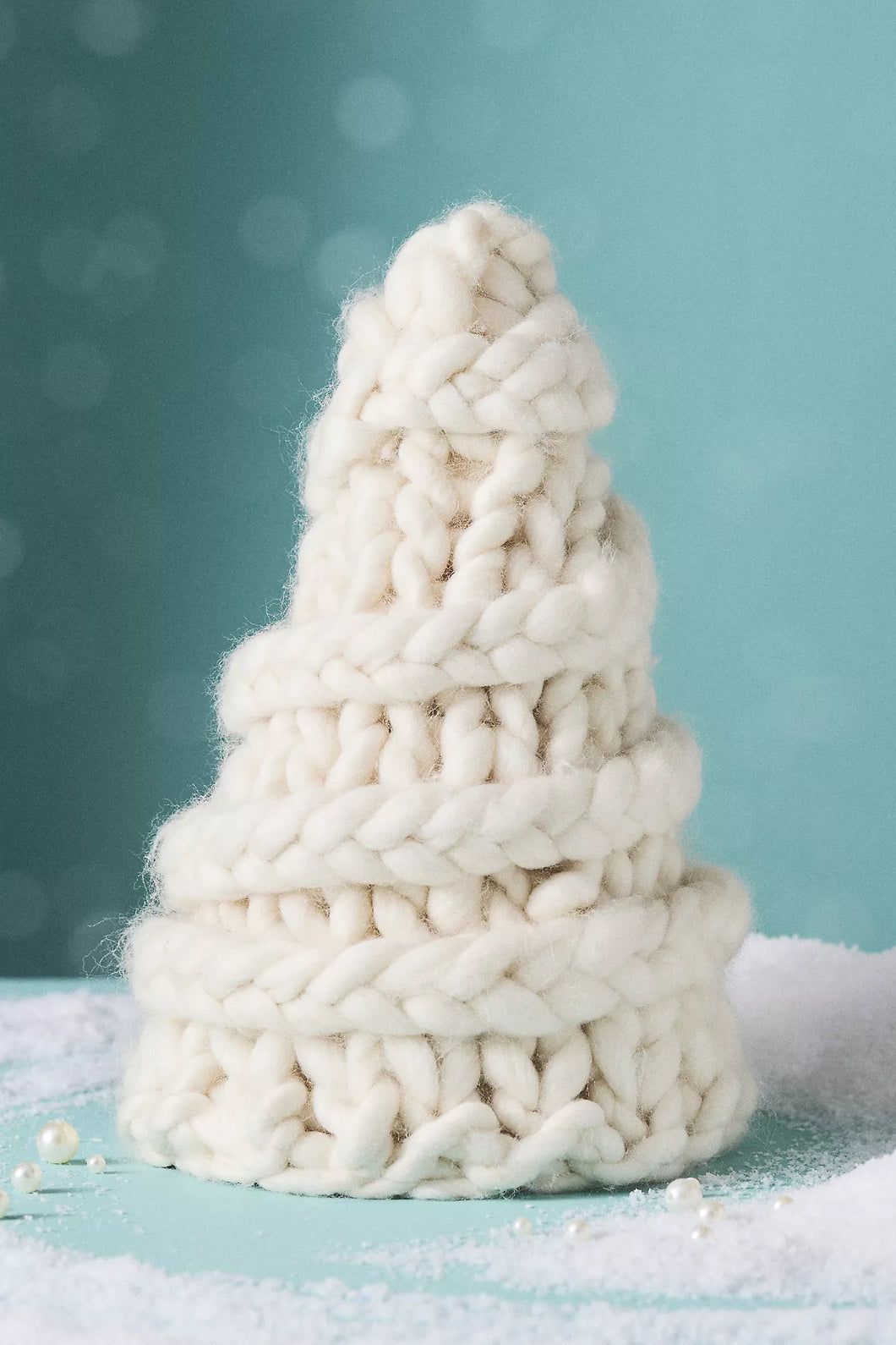 Knit Tabletop Tree