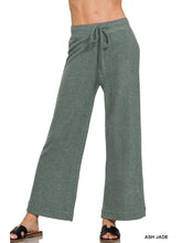Load image into Gallery viewer, Cropped Soft Brushed Hacci Drawstring Pants
