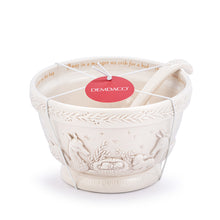 Load image into Gallery viewer, Away In A Manger Small Serving Bowl w/ Spoon
