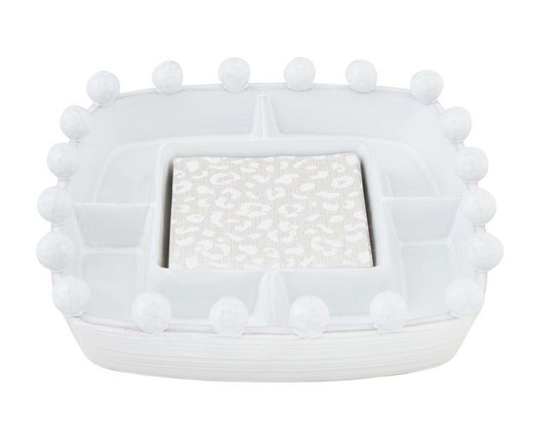 Beaded Divided Tray Set