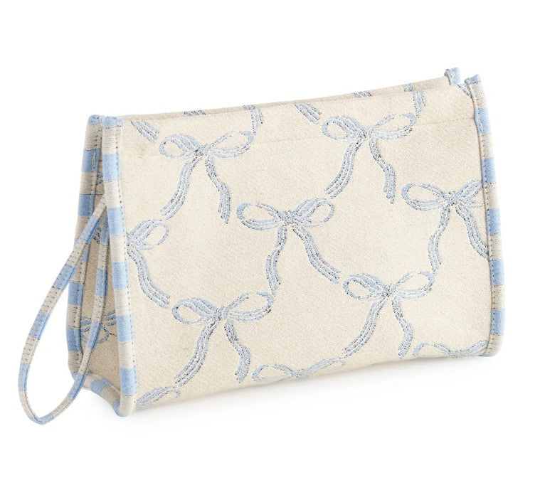 Bella Zip Pouch, Blue
