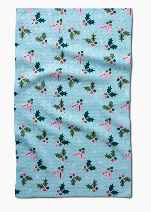 Berries Mint Tea Towel