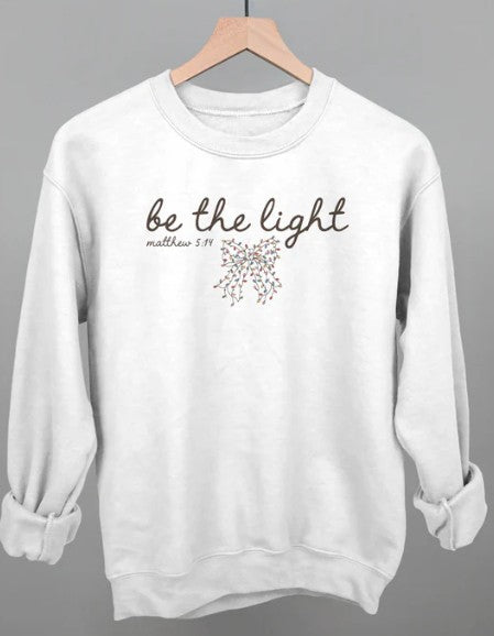Be The Light Bow Sweatshirt
