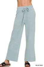 Load image into Gallery viewer, Cropped Soft Brushed Hacci Drawstring Pants
