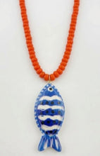 Load image into Gallery viewer, Colorful Tropical Fish Beaded Necklace
