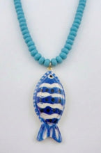 Load image into Gallery viewer, Colorful Tropical Fish Beaded Necklace
