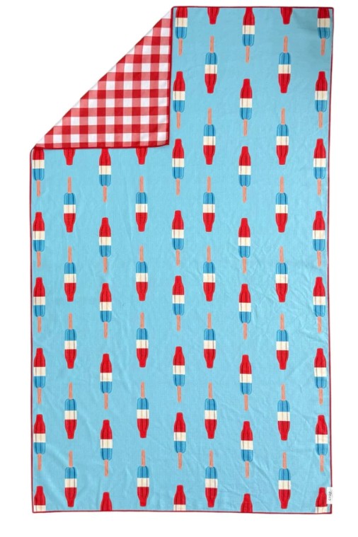 Bomb Poppin' Pool Towel: Reversible