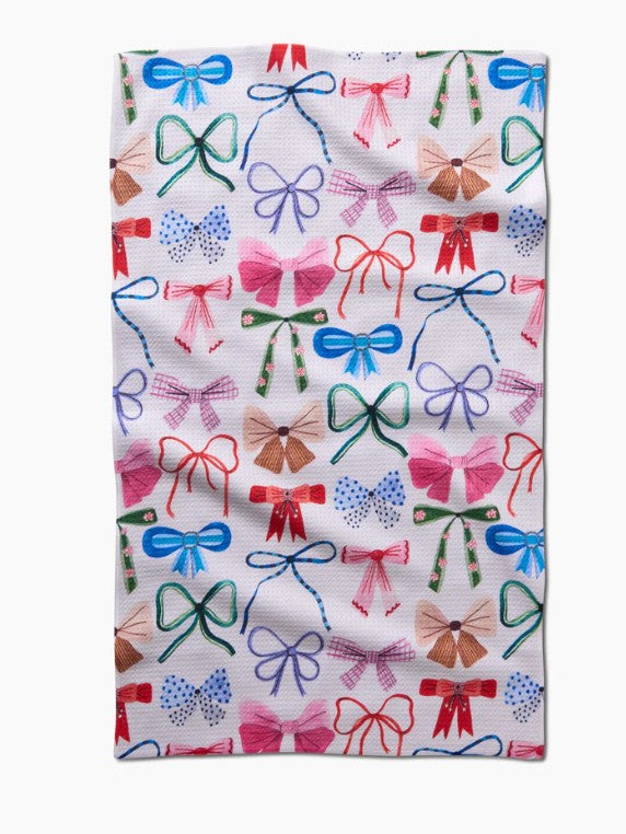 Bows Tea Towel
