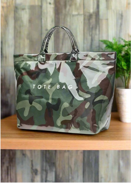 Camo TOTE BAG