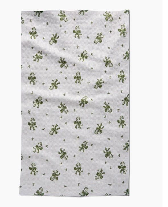 Candy Canes For You Tea Towel