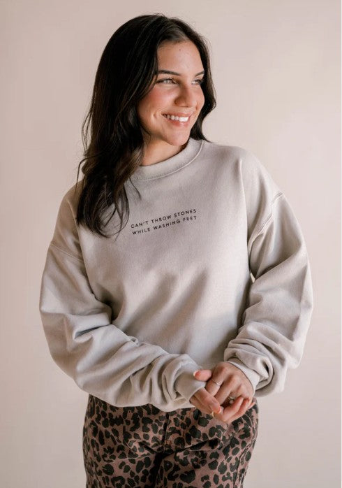 Can't Throw Stones Pullover