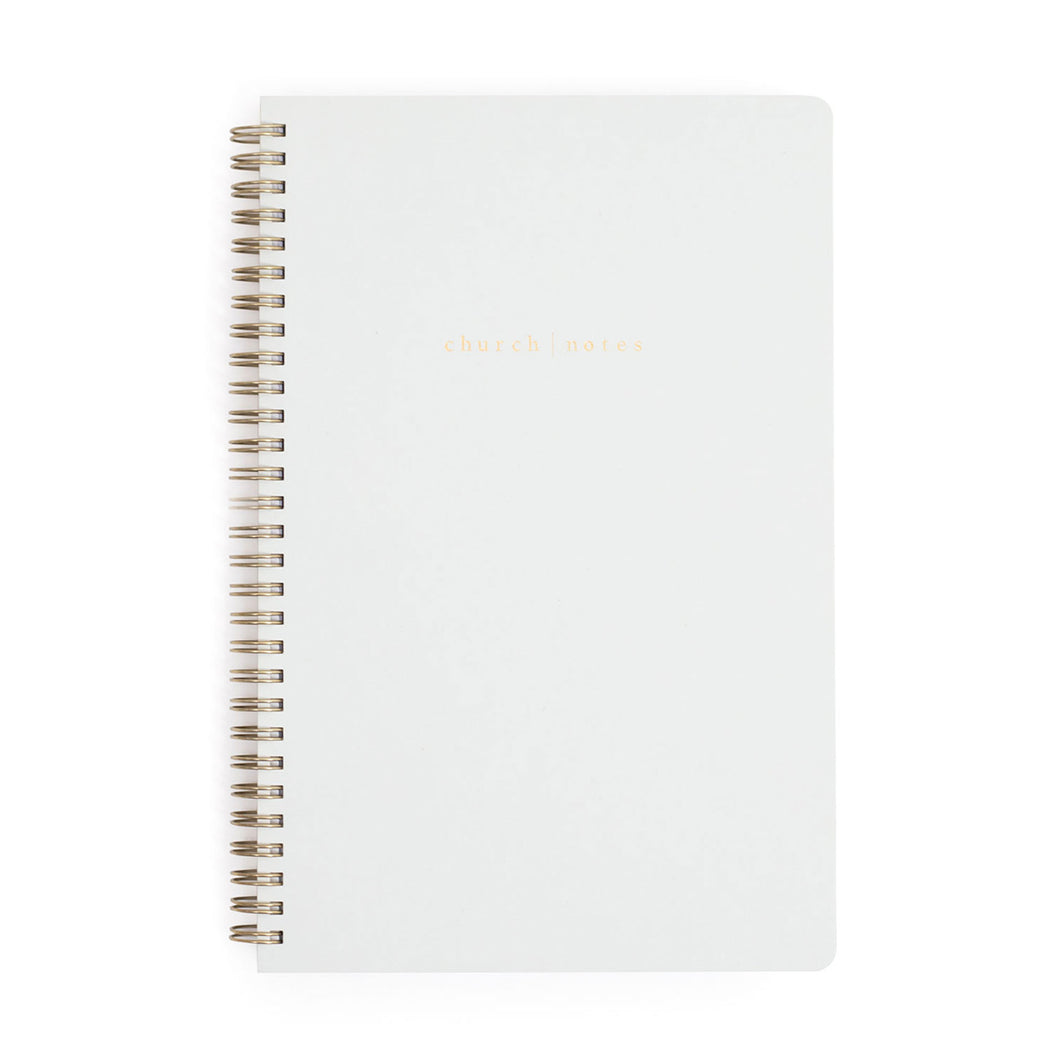 Dove Grey Church Notes Notebook